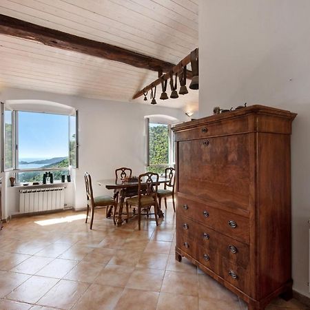 Cottage Con Vista Mare Zoagli Bagian luar foto