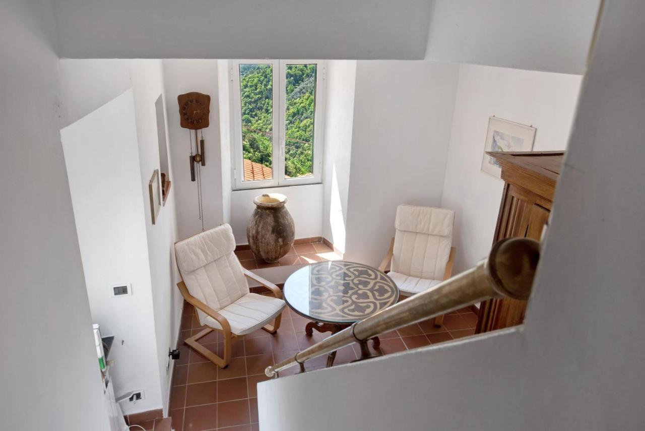 Cottage Con Vista Mare Zoagli Bagian luar foto