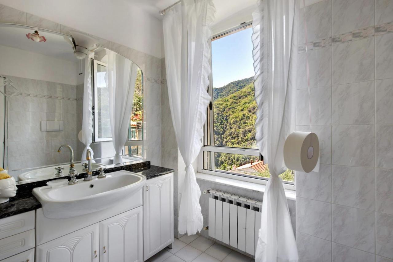 Cottage Con Vista Mare Zoagli Bagian luar foto